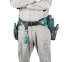 Фото #1 товара Makita E-15235 - Waist tool belt - Black - Blue - Grey - Leather - Polyester - 2 pockets - Buckle - 170 mm