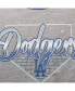 ფოტო #5 პროდუქტის Big Girls Heathered Gray Los Angeles Dodgers Bleachers T-shirt