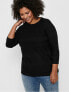 Women´s sweater CARAIRPLAIN 15193822 Black