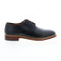 Фото #1 товара Florsheim Annuity Cap Toe Oxford Mens Black Oxfords & Lace Ups Cap Toe Shoes 9