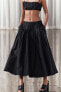 Zw collection box pleat skirt
