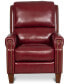 Фото #1 товара Arianlee Leather Push Back Recliner, Created for Macy's