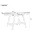 Wood Dining Table Round Extendable Dining Table For Dining Room