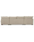 Фото #10 товара Rhyder 4-Pc. 80'' Fabric Sectional Sofa with Chaise, Created for Macy's