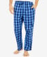 ფოტო #1 პროდუქტის Men's Buffalo Plaid Cotton Pajama Pants