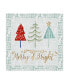 Grace Popp Christmas Tree Whimsy III Canvas Art - 20" x 25"