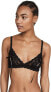 Фото #1 товара hanky panky 278309 Women Signature Lace Peek-A-Boo Bralette, Black, Medium