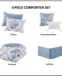 Фото #8 товара Pismo Beach Cotton 6-Pc Comforter Set, Full