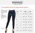 Фото #11 товара Bamans Women's Stretch Trousers Skinny Fit Straight Suit Trousers Long Jogging Bottoms Leggings with Pockets Elegant Casual Trousers Elastic Bengaline Jegging