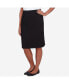 ფოტო #7 პროდუქტის Petite Classic Stretch Knee Length Skirt