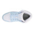 Фото #4 товара Puma Rebound Layup High Top Womens Blue, White Sneakers Athletic Shoes 39489146