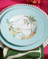 British Colonial Tradewind Accent Plates, Set of 4