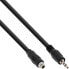 Фото #2 товара InLine Audio adapter cable - 3.5mm Stereo male/female with thread - 0.6m