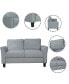 Living Room Furniture Armrest Single Sofa And Loveseat Sofa