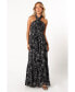 ფოტო #7 პროდუქტის Women's Lennon Halterneck Maxi Dress