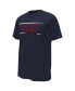 Men's Navy Paris Saint-Germain Verbiage T-shirt S - фото #3