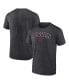 Фото #1 товара Men's Heather Charcoal Auburn Tigers Campus T-shirt