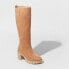Women's Carrigan Tall Boots - Universal Thread Cognac 5