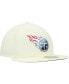 Men's Cream Tennessee Titans Chrome Color Dim 59FIFTY Fitted Hat