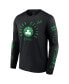 ფოტო #2 პროდუქტის Men's Black Boston Celtics 2024 NBA Finals Champions Drive to the Hoop Long Sleeve T-Shirt