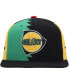 Men's Black LA Galaxy Jersey Hook Snapback Hat