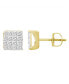 ფოტო #1 პროდუქტის Men's Diamond (1/2 ct. t.w.) Earring Set in 10k Yellow Gold