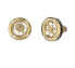 Stylish gold-plated stud earrings 4G Loop JUBE02287JWYGBKT/U