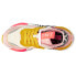Фото #4 товара Puma RsX Unexpected Mixes Striped Zebra Lace Up Womens Pink, Yellow Sneakers Ca