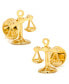 ფოტო #1 პროდუქტის Moving Parts Scales of Justice Cufflinks