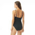 Фото #2 товара Carmen Marc Valvo 279892 Women's swimwear, over the shoulder one-piece, Black, 8