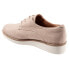 Фото #5 товара Softwalk Willis S1811-279 Womens Beige Wide Canvas Oxford Flats Shoes