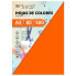 Фото #1 товара Бумага для печати Fabrisa Оранжевый A3 500 Листья