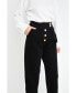 ფოტო #2 პროდუქტის Women's Cropped Denim Trousers