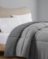 Фото #6 товара Lightweight Reversible Down Alternative Microfiber Comforter, Full/Queen, Created for Macy's