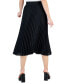 ფოტო #2 პროდუქტის Women's Pleated Midi Skirt, Created for Macy's