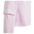 Стритовая толстовка для детей Adidas Dance Cropped Hoodie Clear Pink / White, 14-15 лет - фото #5