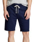 ფოტო #1 პროდუქტის Men's 9.5" Cotton-Blend-Fleece Shorts