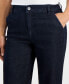 Фото #8 товара Petite High-Rise Cropped Wide-Leg Jeans, Created for Macy's