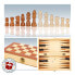 CB TOYS Chess Board 3 In 1 Wooden Board Game