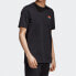 Фото #4 товара Футболка adidas Originals Джерси трилистниковая рубашка с круглым воротником 343 Т мужская черная