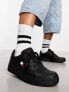 Фото #1 товара Tommy Jeans retro basket essential trainers in black