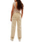 ფოტო #2 პროდუქტის Women's Can't Compare Mid-Rise Slouch Pants