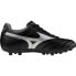 MIZUNO Morelia II Club AG football boots Black / GalaxySilver / Dark Shadow, 36 - фото #1