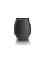 Black Matte Stemless Wine Glasses, Set of 2