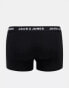 Фото #4 товара Jack & Jones 10 pack trunks in black