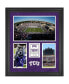 Фото #1 товара TCU Horned Frogs Amon G. Carter Stadium Framed 20'' x 24'' 3-Opening Collage