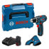 Фото #1 товара Bosch Akku-Bohrschrauber GSR 12V-15 mit 2x 2,0 Ah Li-Ion Akkus Lader in L-BOXX