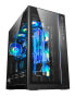 Lian Li Dynamic X - Midi Tower - PC - Black - ATX - EATX - ITX - micro ATX - Aluminium - SGCC - Tempered glass - Gaming