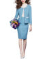 Фото #1 товара Vera Dolini Wool-Blend 2Pc Blazer & Skirt Set Women's 6