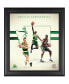 Фото #1 товара Shawn Kemp Gary Payton & Detlef Schrempf Seattle SuperSonics Framed 15" x 17" 1990s Hardwood Classics Franchise Foundations Collage